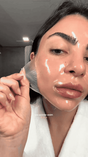 Animation du masque au collagène Éclaskin